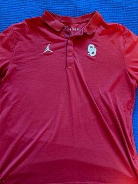Jordan Men's Crimson OU Polo